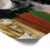 Singer with a Glove, Edgar Degas ポスター (角)