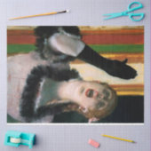 Singer with a Glove, Edgar Degas 薄葉紙 (クラフト)