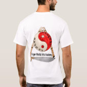 SingerMartialArts Tシャツ (裏面)