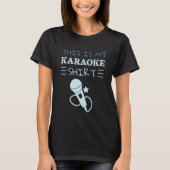 Singers  This Is My Karaoke Tシャツ (正面)