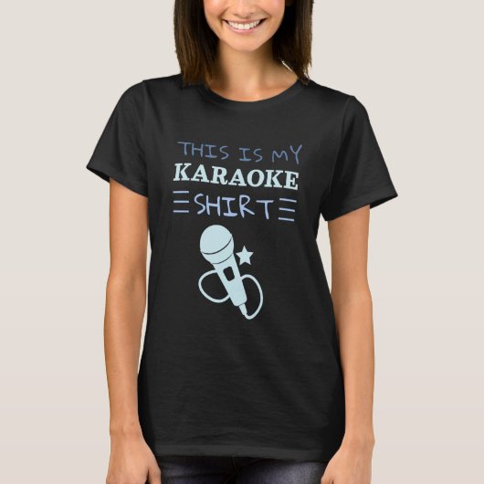 Singers  This Is My Karaoke Tシャツ (正面)