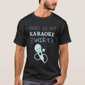 Singers This Is My Karaoke Tシャツ (正面)