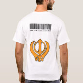Singh Tシャツ (裏面)