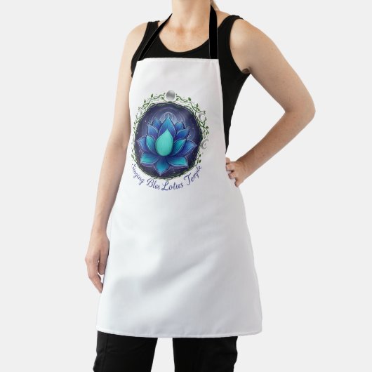 Singing Blue Lotus Temple Apron エプロン (インサイチュ)