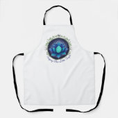 Singing Blue Lotus Temple Apron エプロン (正面)