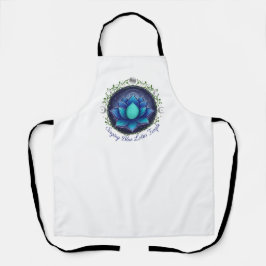 Singing Blue Lotus Temple Apron エプロン