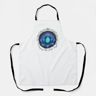 Singing Blue Lotus Temple Apron エプロン