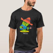 Singing Cactus with Guitar Tシャツ (正面)