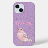Singing Canary Bird Phone Case Case-Mate iPhoneケース (裏面)