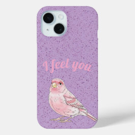 Singing Canary Bird Phone Case iPhone 15ケース
