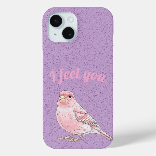 Singing Canary Bird Phone Case Case-Mate iPhoneケース (裏面)