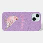 Singing Canary Bird Phone Case Case-Mate iPhoneケース (裏面 (横))