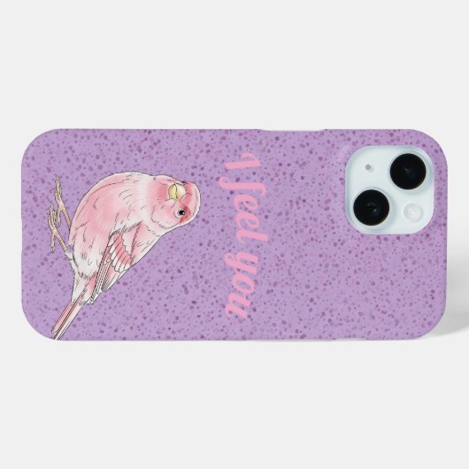 Singing Canary Bird Phone Case Case-Mate iPhoneケース (裏面 (横))