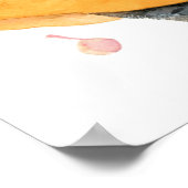 Singing Cats Holding Bouquets ポスター (角)