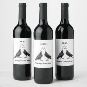 Singing Crows Wine Labels ワインラベル (ボトル)