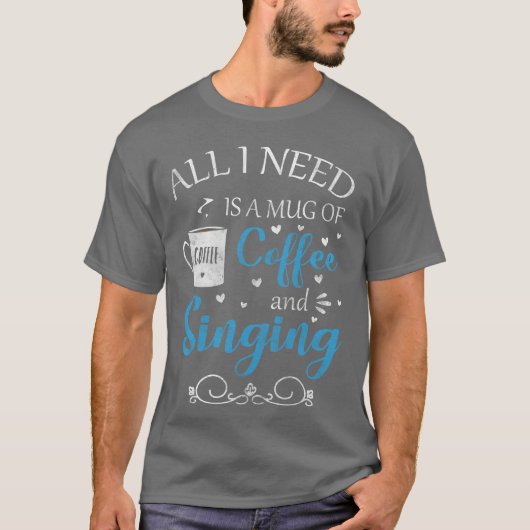 Singing Melody Band レトロ Tシャツ (正面)