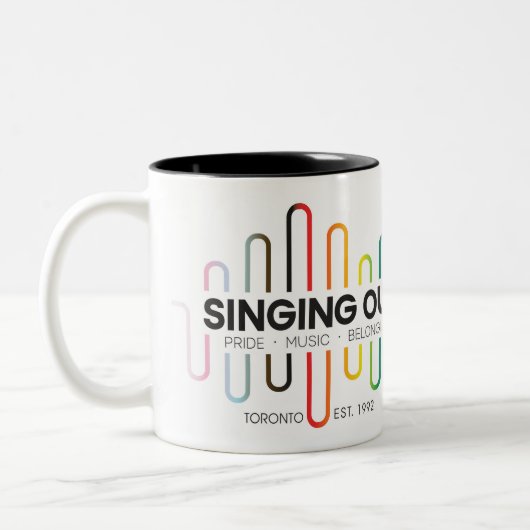 Singing Out Mug ツートーンマグカップ (左)