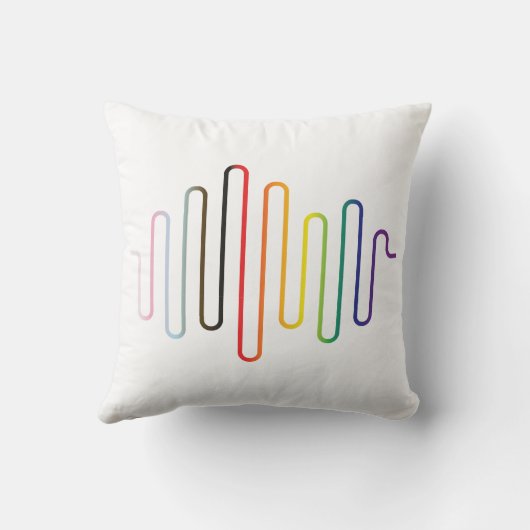 Singing Out Pillow クッション (裏面)