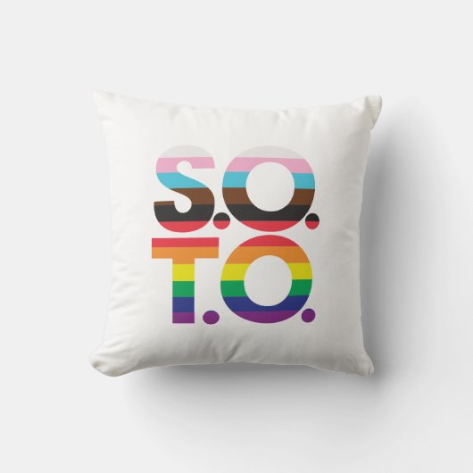 Singing Out Pillow クッション (正面)