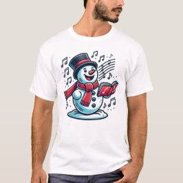 Singing Snowman Tシャツ