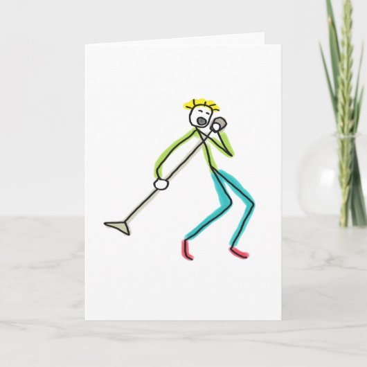 Singing Stickman カード (正面)