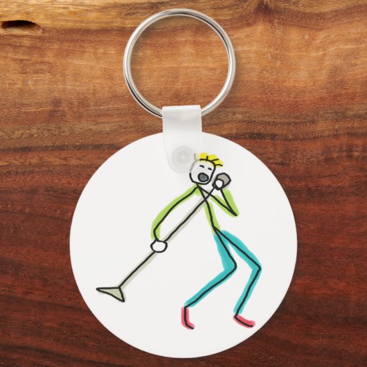 Singing Stickman キーホルダー (裏面)
