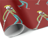 Singing Stickman ラッピングペーパー (ロールコーナー)