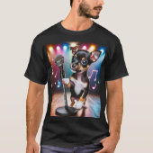 Singing Toy Rat Terrier Tシャツ (正面)