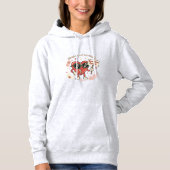 Single and Loving It Retro Funny Pullover Hoodie パーカ (正面)