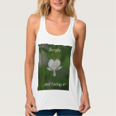 Single and Loving it Tank Top タンクトップ (正面)