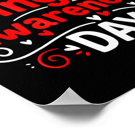 Single Awareness Day Funny Anti-valentine Humor De ポスター (角)