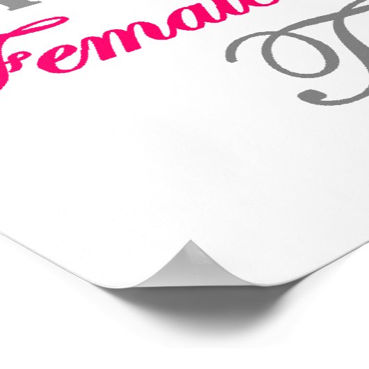 Single Black Female Addicted To Retail ポスター (角)