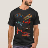 Single Engine Prop Airplanes Tシャツ (正面)