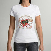 Single & Loving It Retro Funny Canvas  トライブレンドＴシャツ