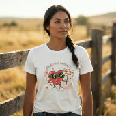 Single & Loving It Retro Funny Canvas  トライブレンドＴシャツ