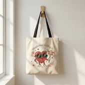 Single & Loving It Tote Bag Funny Single Life Gift トートバッグ