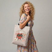 Single & Loving It Tote Bag Funny Single Life Gift トートバッグ