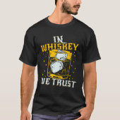 Single Malt Humor  Irish Scotch Whiskey Tシャツ (正面)