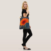 Single Orange Gerbera Tote bag トートバッグ (モデル)