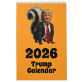 Single Page Trump Calendar カレンダー (カバー)