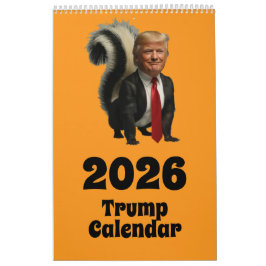 Single Page Trump Calendar カレンダー