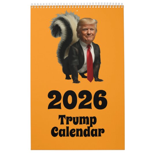Single Page Trump Calendar カレンダー (カバー)