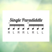 single paradiddle ウィンドウサイン (シート3)