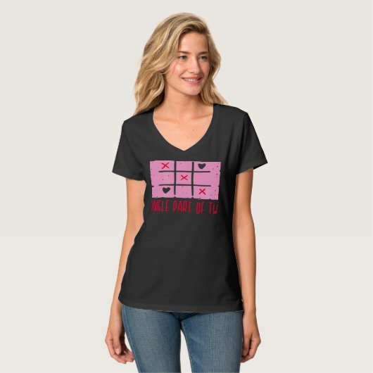 Single Part Of Two Broken Heart 1 Tシャツ (正面フル)