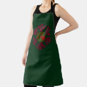 Single Plaid Snowflake Apron エプロン (インサイチュ)