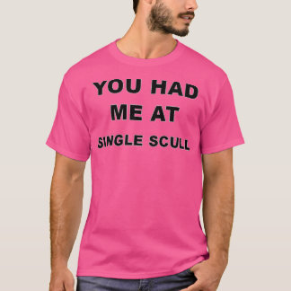 Single Scull Birthday Christmas GiftPresent 3 Tシャツ