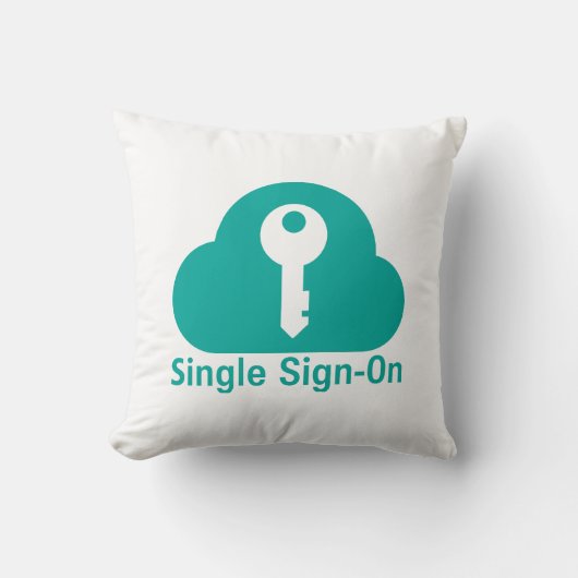 Single Sign-On Cloud Key Security クッション (正面)