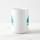 Single Sign-On Cloud Key Security コーヒーマグカップ (中央)