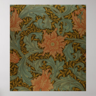 'Single Stem' wallpaper design ポスター