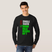 Single Taken Doing Bald Hairless Bald Hair   Bald  Tシャツ (正面フル)